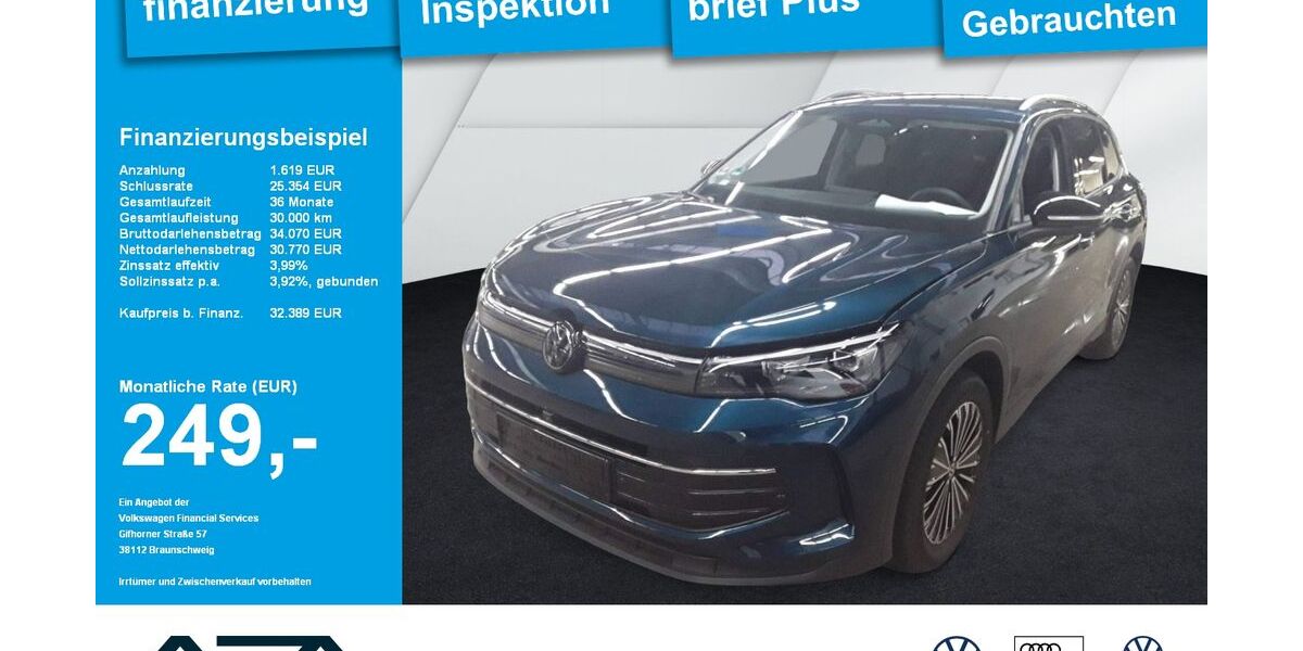 VW Tiguan 28.275 km 32.389 &euro; Weida 07570