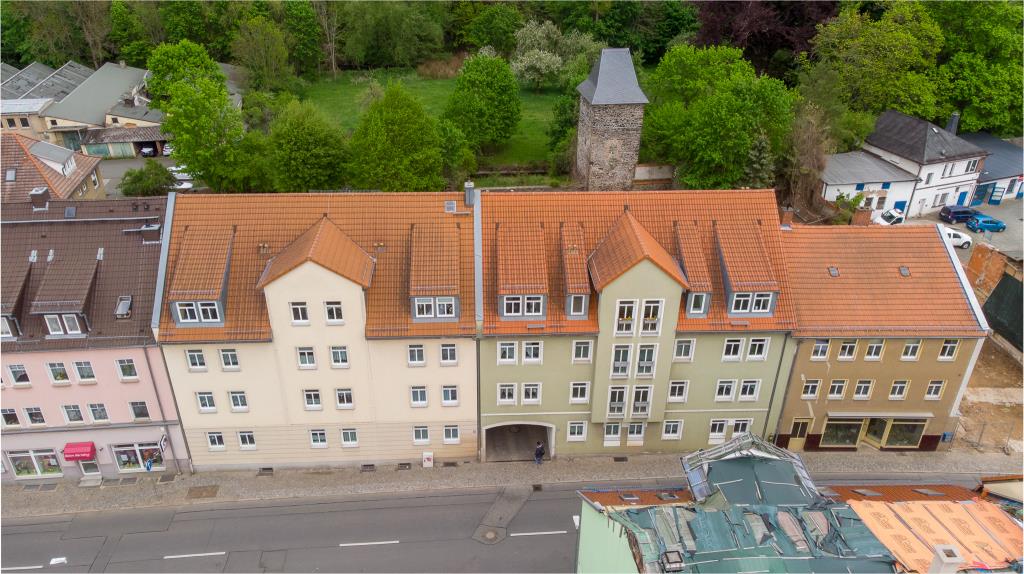Barrierefreies Wohnen mit Aufzug im Zentrum von Weida! 3-Raum-EG-Wohnung mit Balkon! - Etagenwohnung Weida Liebsdorf | Angebot:26887891