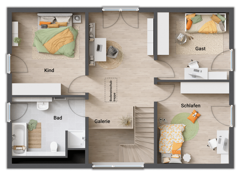 Einfamilienhaus Brahmenau Culm - 4 Zimmer, 144 m&sup2;, 374.320&euro; | Angebot:26401855