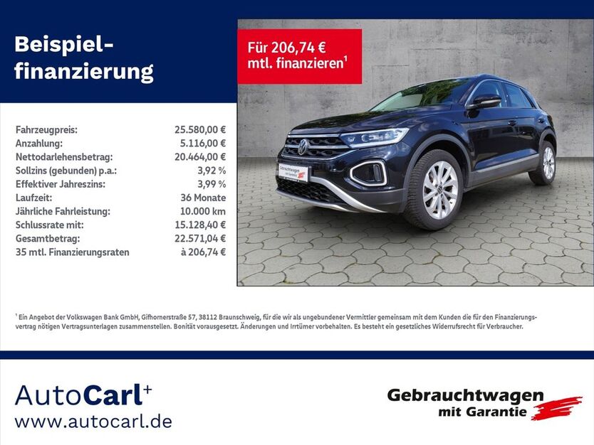VW T-Roc 57.400 km 25.580 € Reichenbach 08468