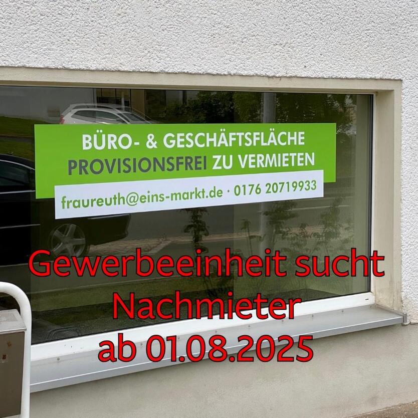 Gewerbeeinheit ab 01.08.2025 zu vermieten