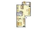 Etagenwohnung Gera Lusan - 2 Zimmer, 54 m&sup2;, 290&euro; | Angebot:26084172