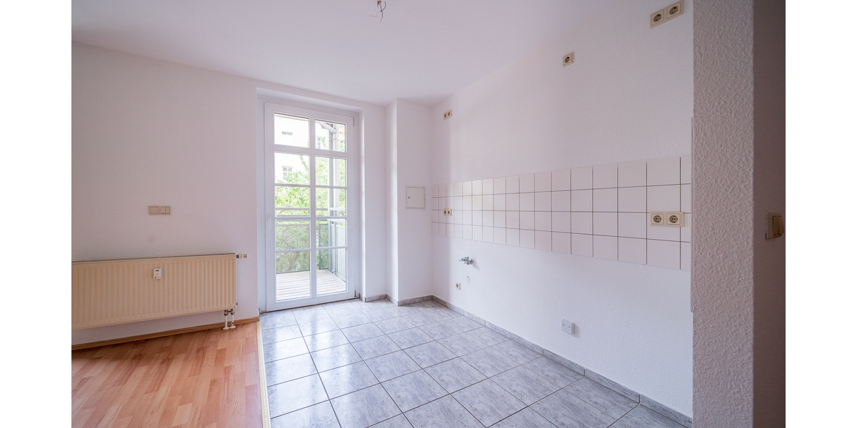 Offenes Wohnen mit Balkon und Aufzug! Zwei-Zimmer Wohnung im Ostviertel (WE8) - Etagenwohnung Gera Ostviertel | Angebot:26882340