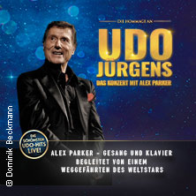 Die Hommage an Udo Jürgens - Das Konzert mit Mario Pecoraro 08.05.2027 Vogtlandhalle Greiz