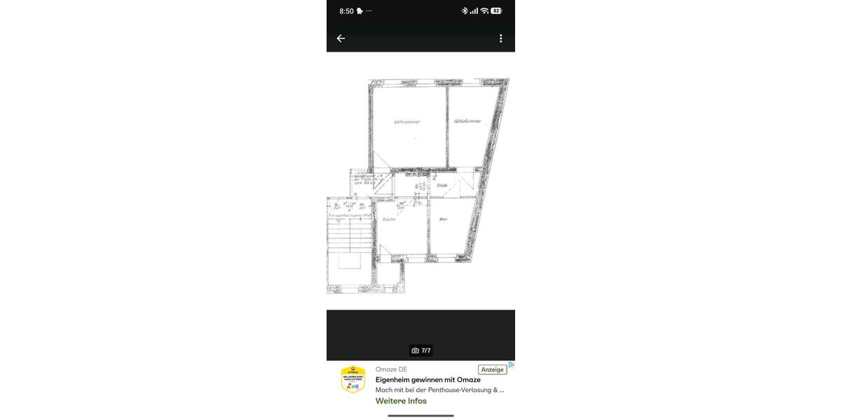 Etagenwohnung Elsteraue - 2 Zimmer, 51 m&sup2;, 311&euro; | Angebot:26356156