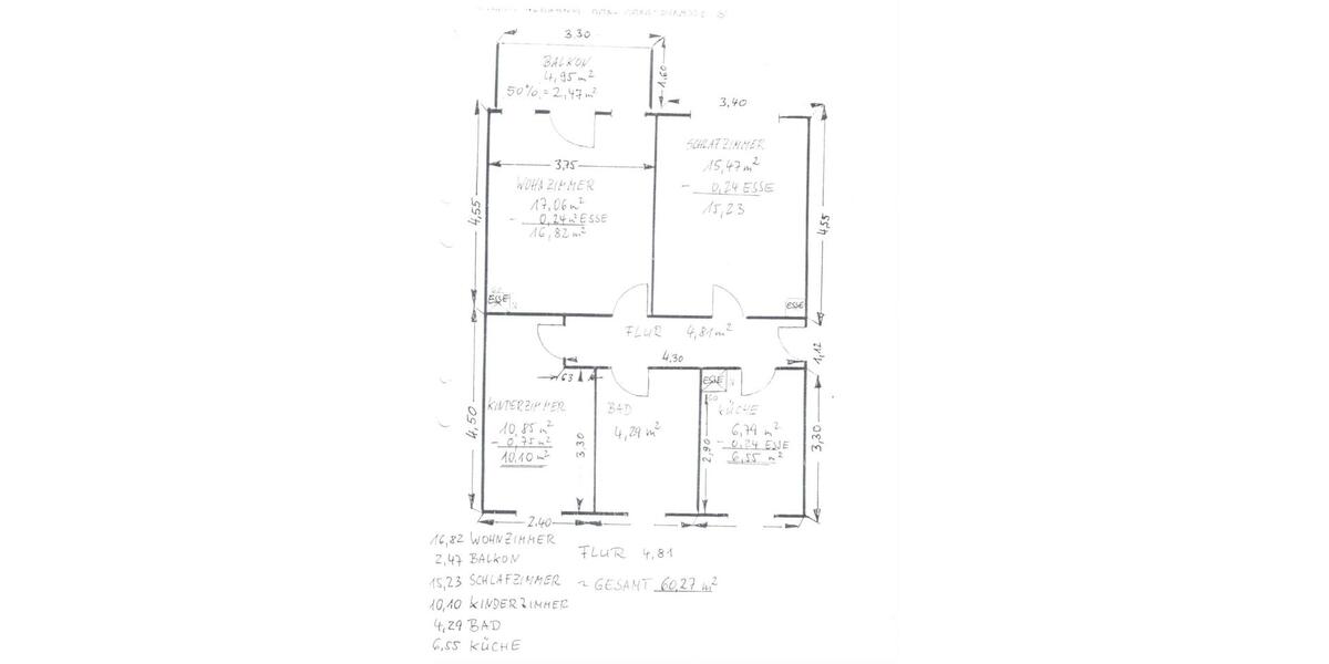 ZU VERKAUFEN: 3-Zimmer-ETW in Thüringen Hohenleuben 3 zimmer