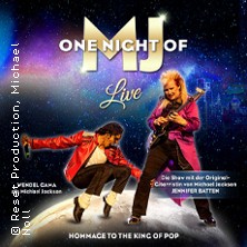 One Night Of MJ - The Tribute To The King Of Pop! 04.11.2026 Kultur- und Kongresszentrum Gera