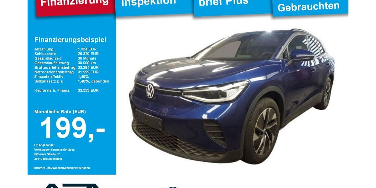 VW ID.4 11.548 km 32.948 € Gera 07546