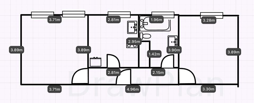 Etagenwohnung Gera Alt-Bieblach - 2 Zimmer, 60 m&sup2;, 425&euro; | Angebot:26270603