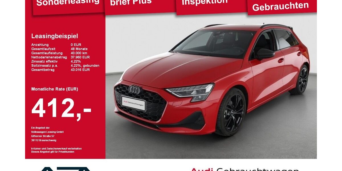 Audi A3 9.681 km 37.960 € Gera 07546