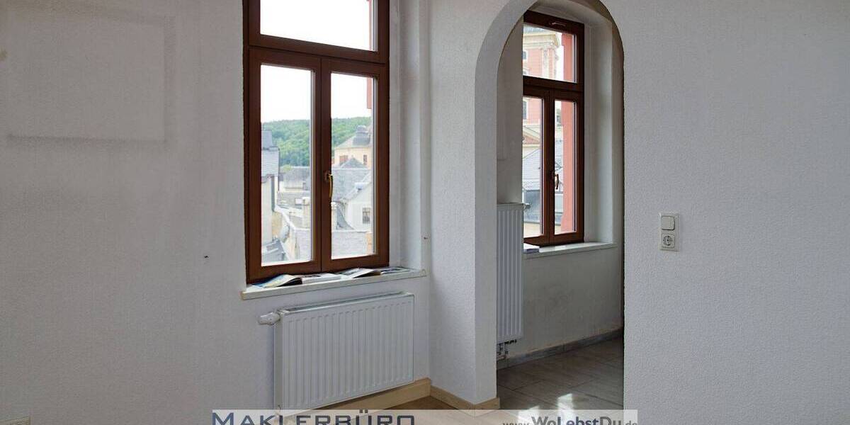 Etagenwohnung Greiz Irchwitz - 2 Zimmer, 85 m&sup2;, 600&euro; | Angebot:26879059