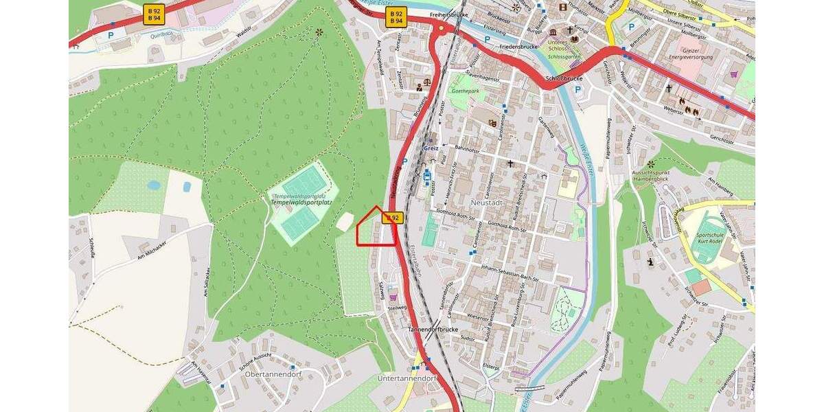 Etagenwohnung Greiz - 2 Zimmer, 55 m&sup2;, 370&euro; | Angebot:24722809