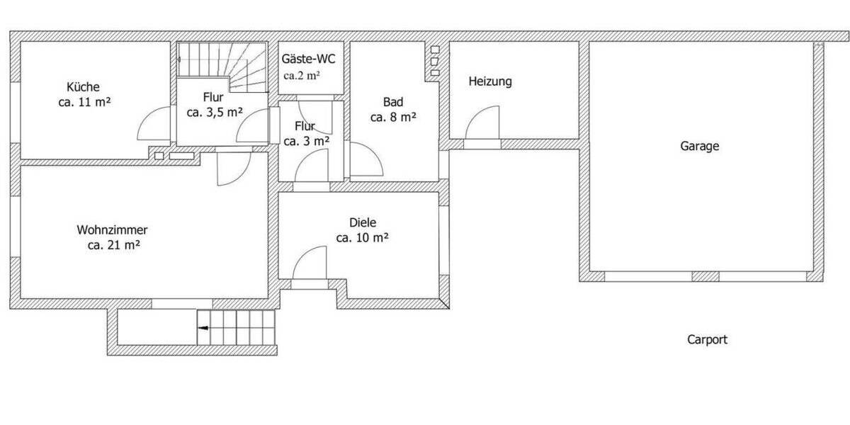 Doppelhaushälfte Eisenberg - 3 Zimmer, 108 m&sup2;, 199.000&euro; | Angebot:26160264