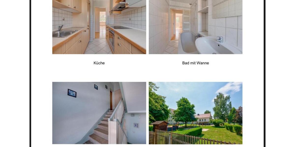 Dachgeschoßwohnung Altenburg - 3 Zimmer, 58 m&sup2;, 59.900&euro; | Angebot:26094193