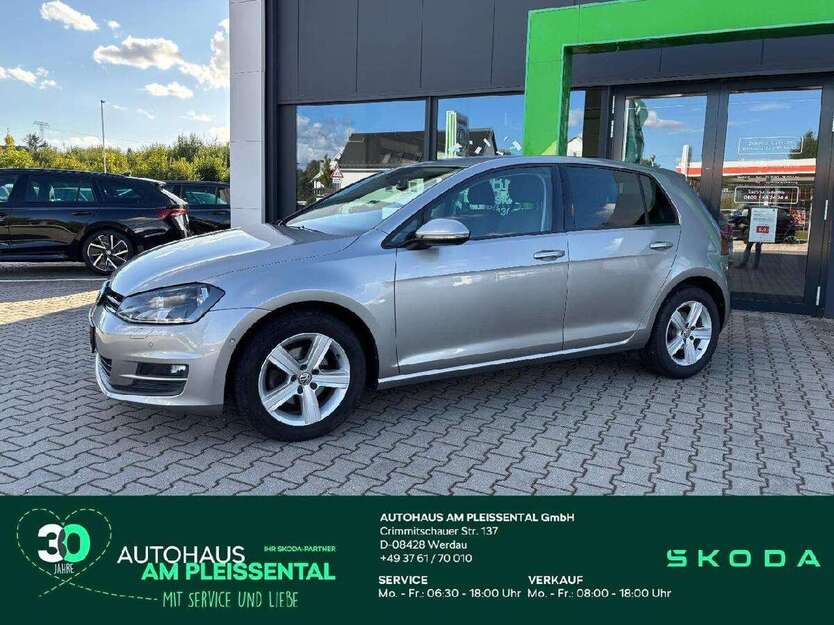 VW Golf 133.000 km 8.270 € Werdau OT Langenhessen 08412