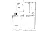 Etagenwohnung Gera Innenstadt - 2 Zimmer, 56 m&sup2;, 330&euro; | Angebot:26557977