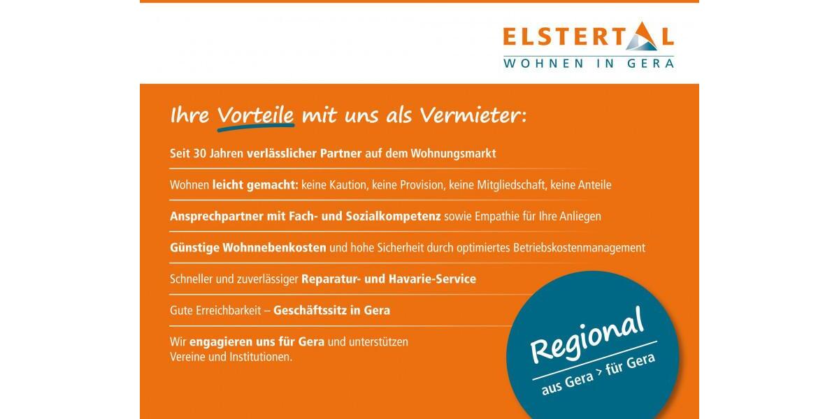 Erdgeschoßwohnung Gera Alt-Bieblach - 2 Zimmer, 40 m&sup2;, 300&euro; | Angebot:26534022