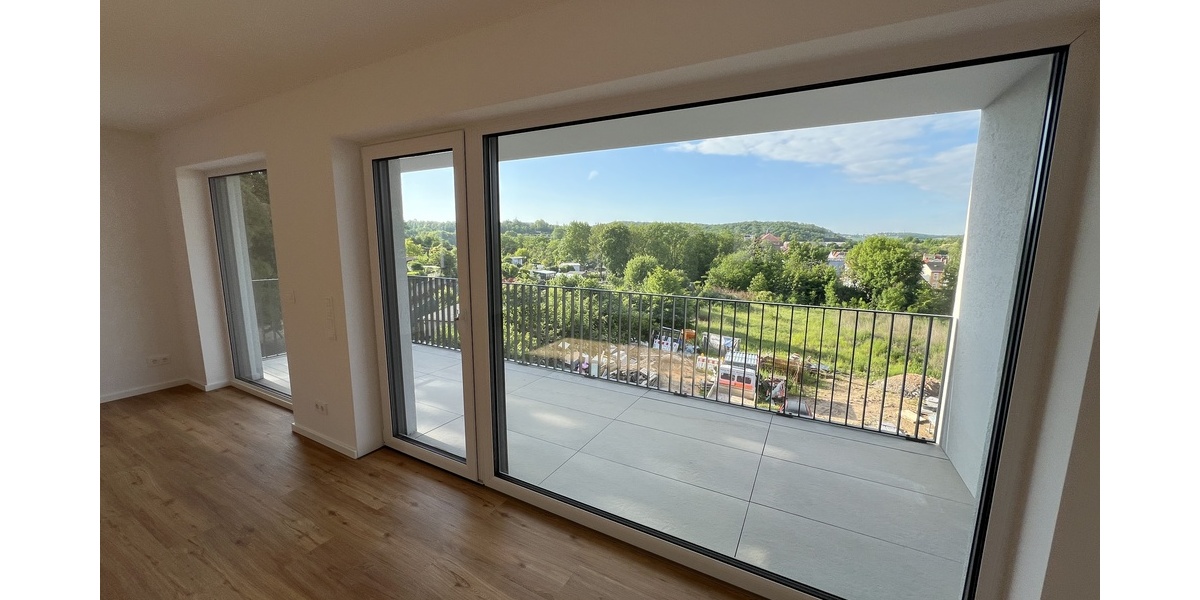 Zweitbezug nach Neubau! Tolle 4-Raum EG-Wohnung im mit großem Balkon, Aufzug, in ruhiger Lage von Gera! - Etagenwohnung Gera Pforten | Angebot:27459580