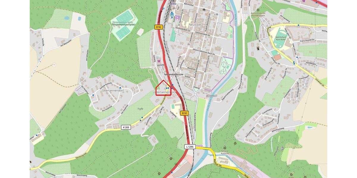 Etagenwohnung Greiz - 3 Zimmer, 82 m&sup2;, 599&euro; | Angebot:25152765