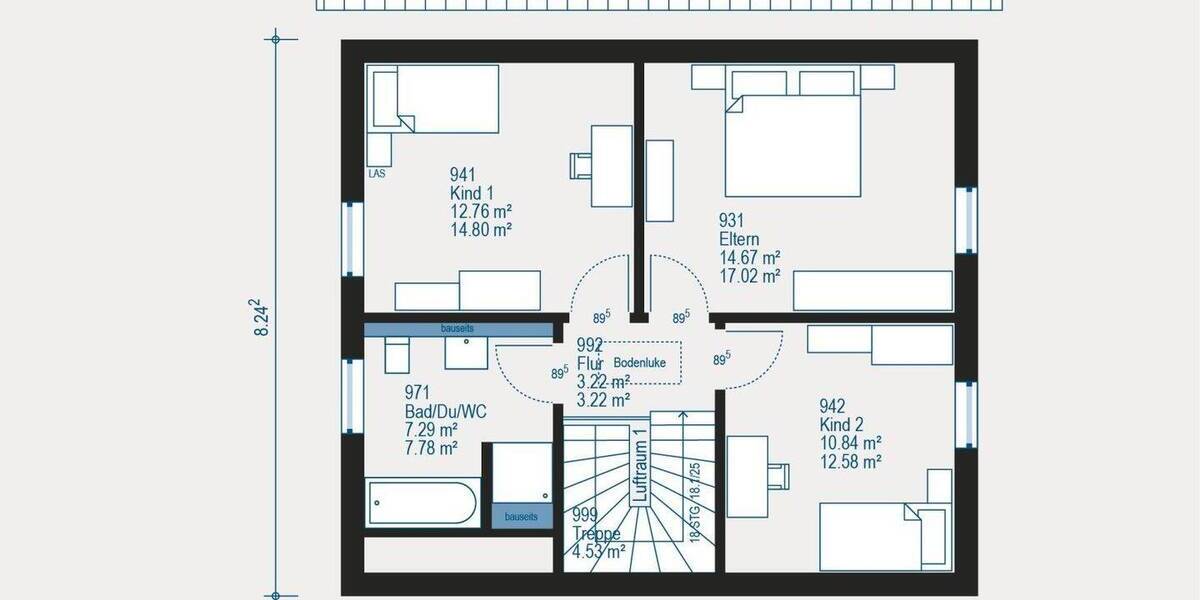 Einfamilienhaus Werdau - 3 Zimmer, 123 m&sup2;, 239.879&euro; | Angebot:26435417