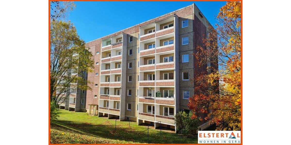Etagenwohnung Gera Bieblach-Ost - 1 Zimmer, 35 m&sup2;, 297&euro; | Angebot:26459675