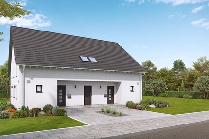 Besonderes Doppelhaus mit zwei schönen großen Wohnungen unter einem Dach