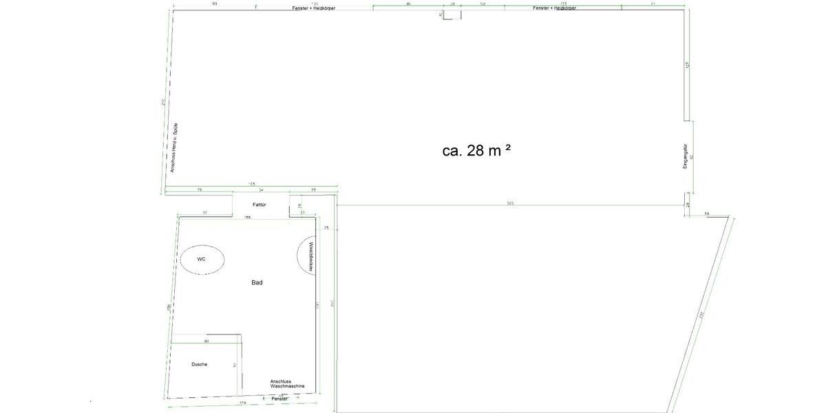 Etagenwohnung Eisenberg - 1 Zimmer, 30 m&sup2;, 250&euro; | Angebot:26346400