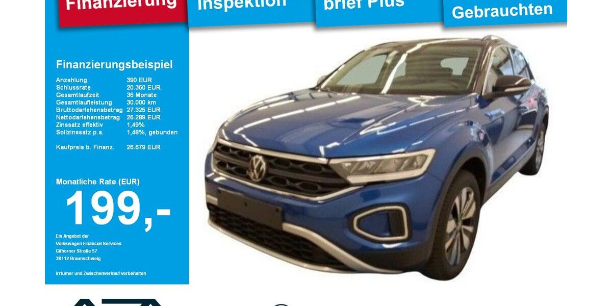 VW T-Roc 19.140 km 26.889 &euro; Gera 07546