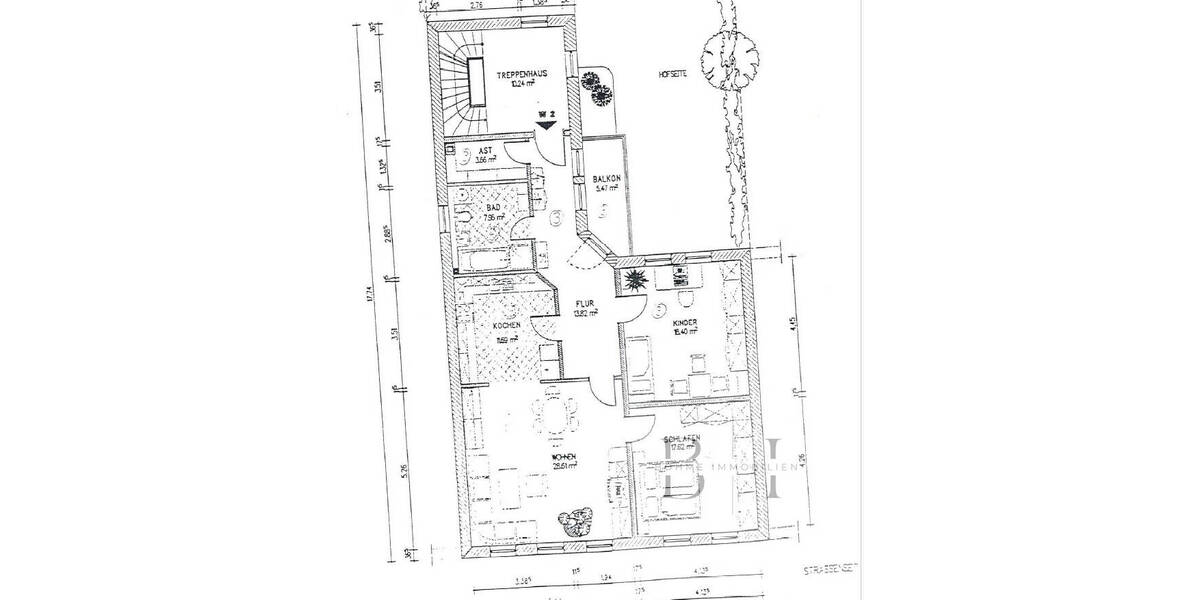 Etagenwohnung Gera Ostviertel - 3 Zimmer, 104 m&sup2;, 89.000&euro; | Angebot:26202172