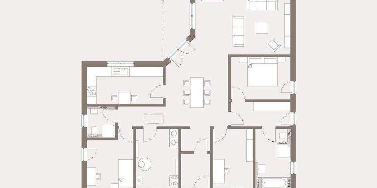 Bungalow Bad Köstritz - 4 Zimmer, 142 m&sup2;, 281.919&euro; | Angebot:25911859
