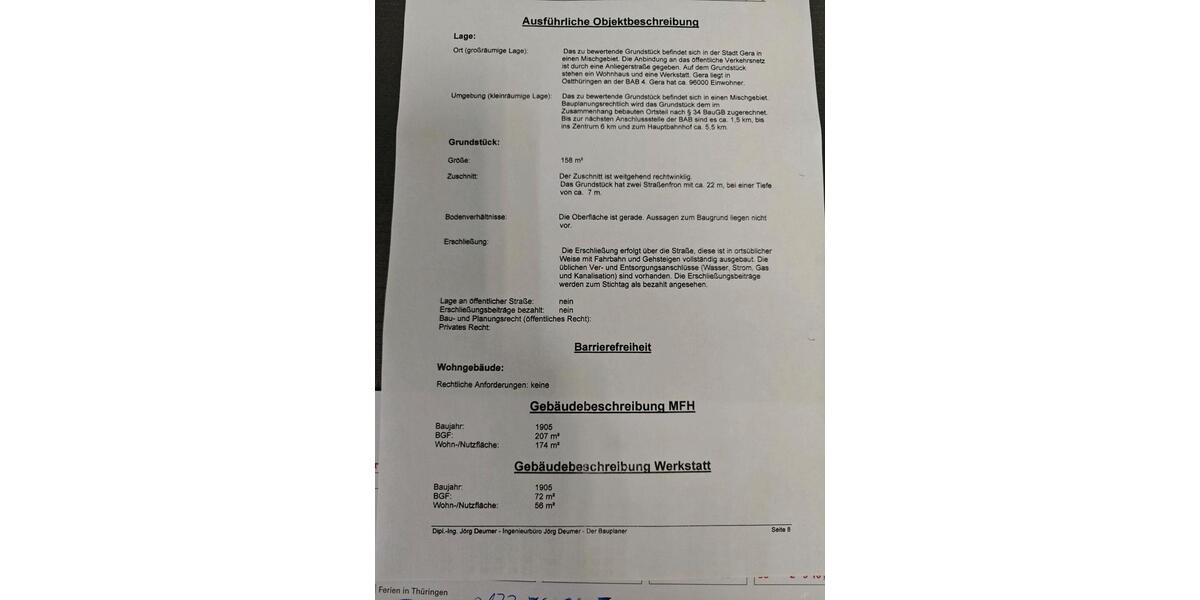 Mehrfamilienhaus, Wohnhaus Gera Bieblach-Ost - 83.000&euro; | Angebot:24278583