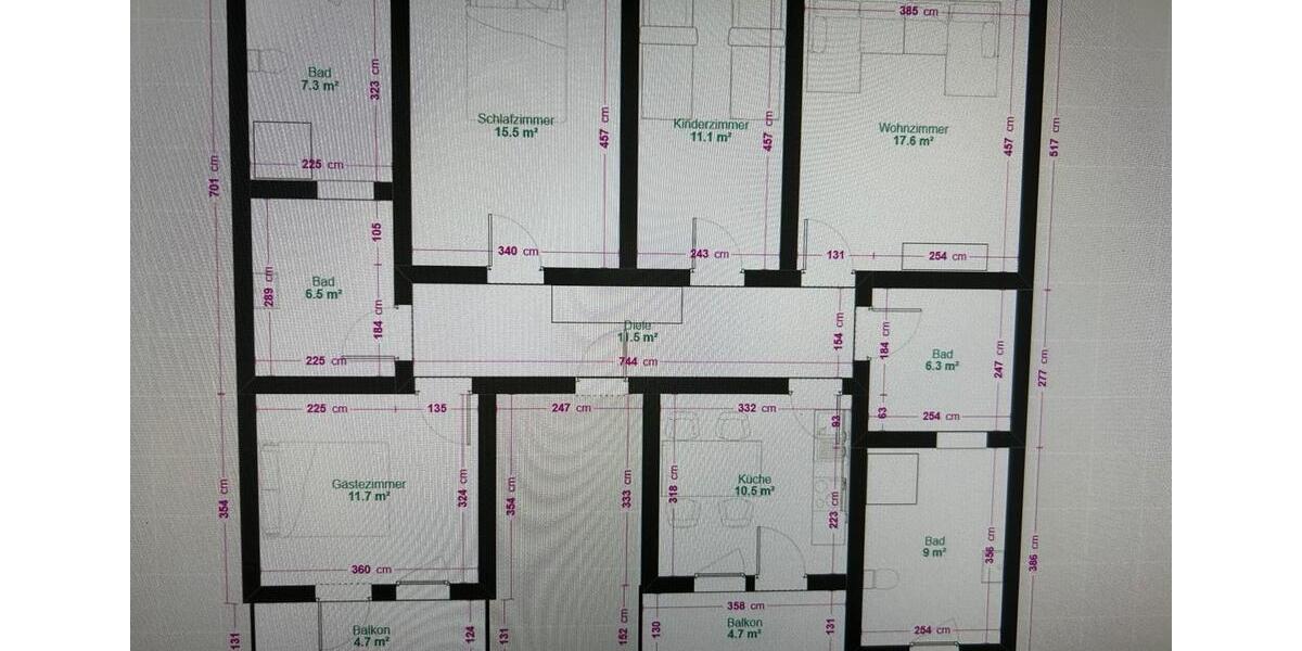 Etagenwohnung Werdau - 5 Zimmer, 116 m&sup2;, 100.000&euro; | Angebot:26136343