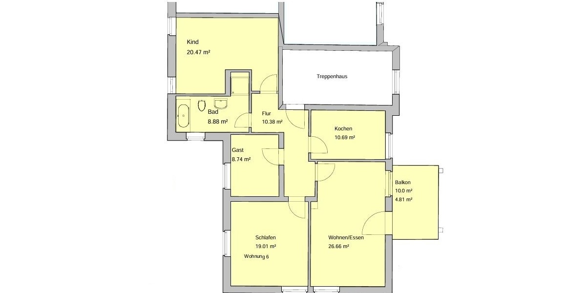 4 Exklusive Eigentumswohnungen als Kapitalanlage zu verkaufen - Etagenwohnung Gera Ostviertel | Angebot:26586711