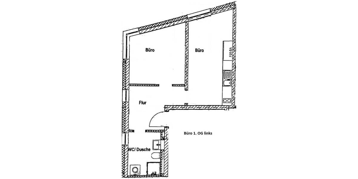 Gewerbeobjekt Gera Untermhaus - 2 Zimmer, 400&euro; | Angebot:25749199