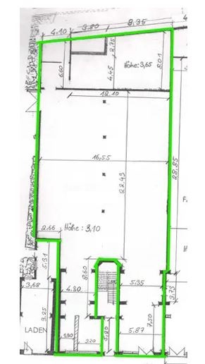 Gewerberäume für Einzelhandel, Lager, Fitnessstudio ect. in Innenstadtlage von Gera! - Gewerbeobjekt Gera Ostviertel | Angebot:26144237