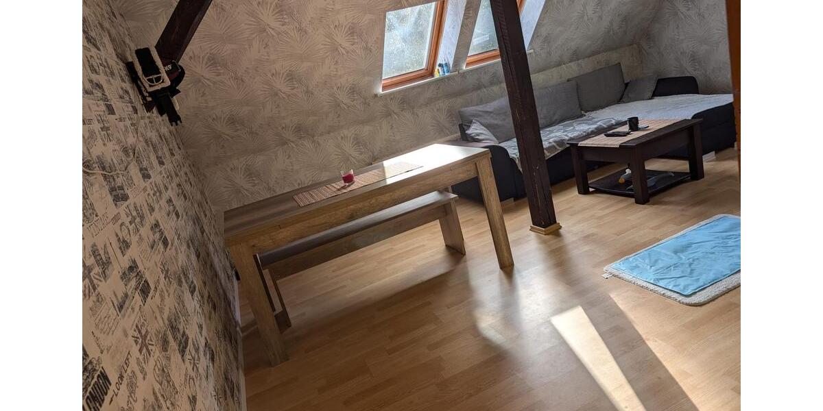 Dachgeschoßwohnung Rositz - 2 Zimmer, 62 m&sup2;, 300&euro; | Angebot:26634620