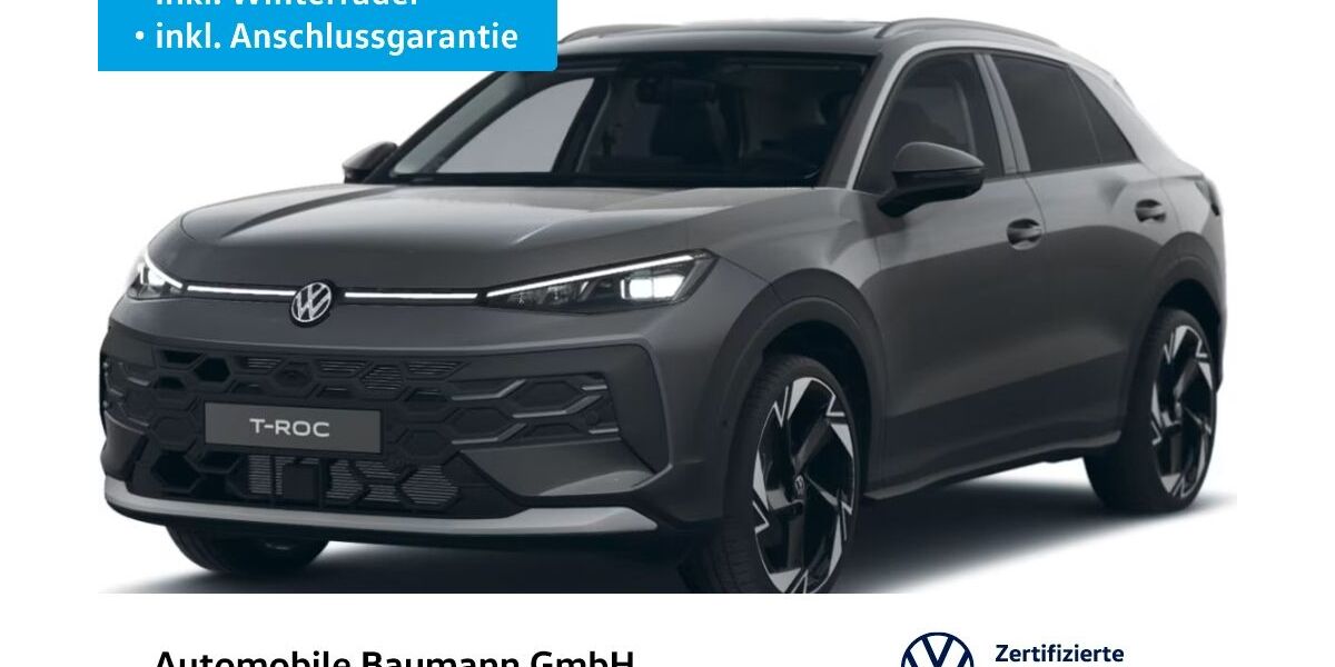 VW T-Roc 1.500 km 38.950 &euro; Zeitz 06712