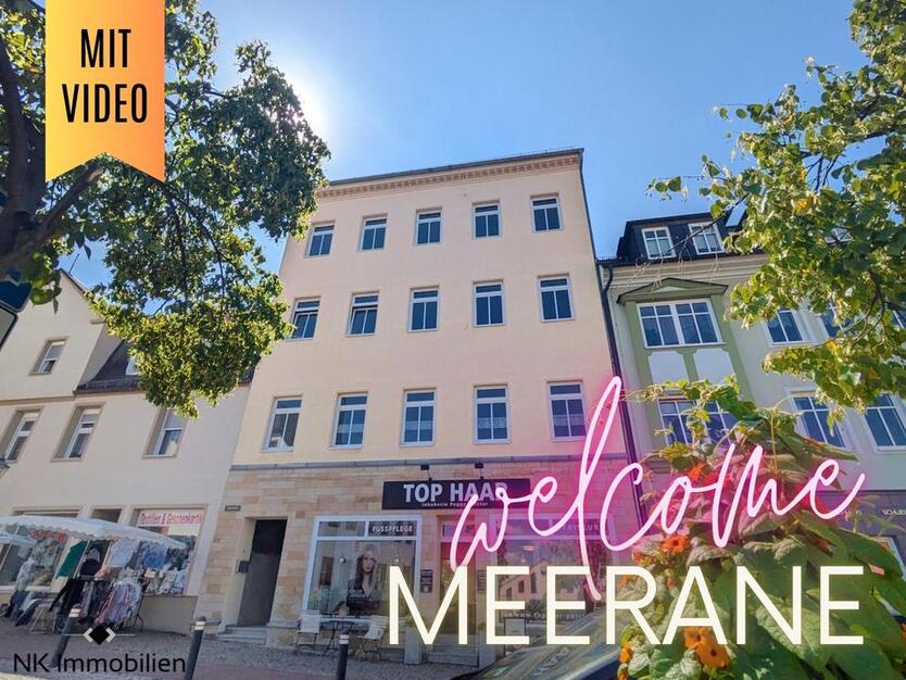 ++ attraktive, renovierte 3-Raum Wohnung in zentraler Lage, direkt am Markt in Meerane ++