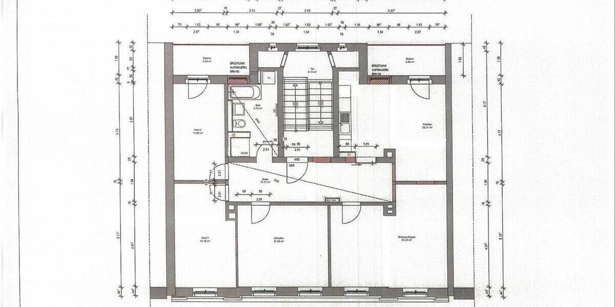 Etagenwohnung Gera Innenstadt - 4 Zimmer, 120 m&sup2;, 1.215&euro; | Angebot:26902619