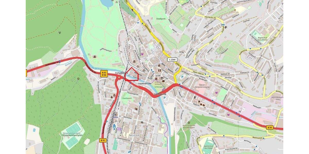 Etagenwohnung Greiz Irchwitz - 2 Zimmer, 68 m&sup2;, 480&euro; | Angebot:26513271