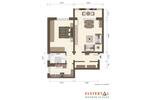 Etagenwohnung Gera Alt-Bieblach - 2 Zimmer, 55 m&sup2;, 389&euro; | Angebot:26534027