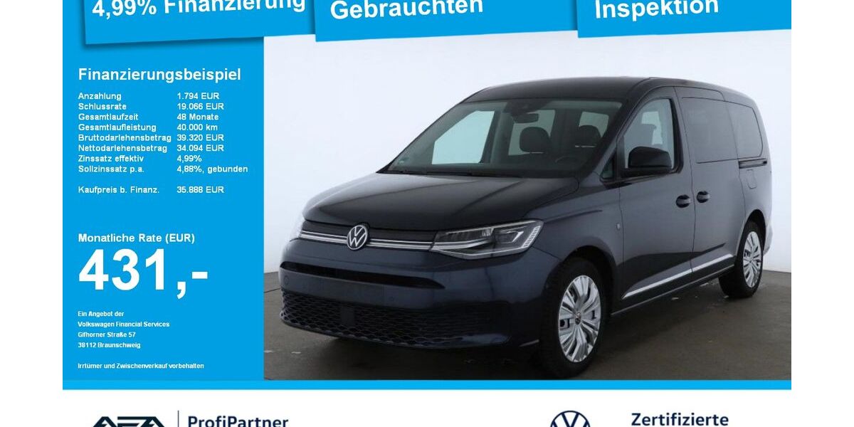 VW Caddy Maxi 42.000 km 35.888 &euro; Gera 07546
