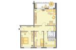 Etagenwohnung Gera Lusan - 3 Zimmer, 82 m&sup2;, 440&euro; | Angebot:26348069