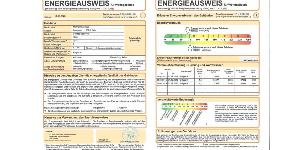 Etagenwohnung Zeitz - 2 Zimmer, 57 m&sup2;, 343&euro; | Angebot:26604448