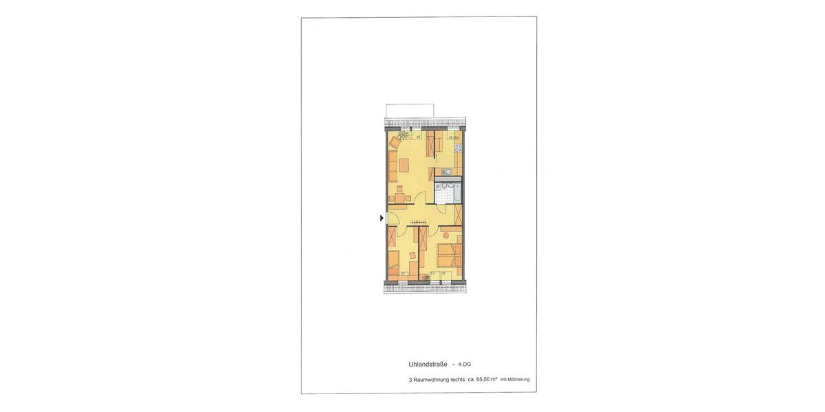 Dachgeschoßwohnung Gera - 3 Zimmer, 65 m&sup2;, 385&euro; | Angebot:26351072