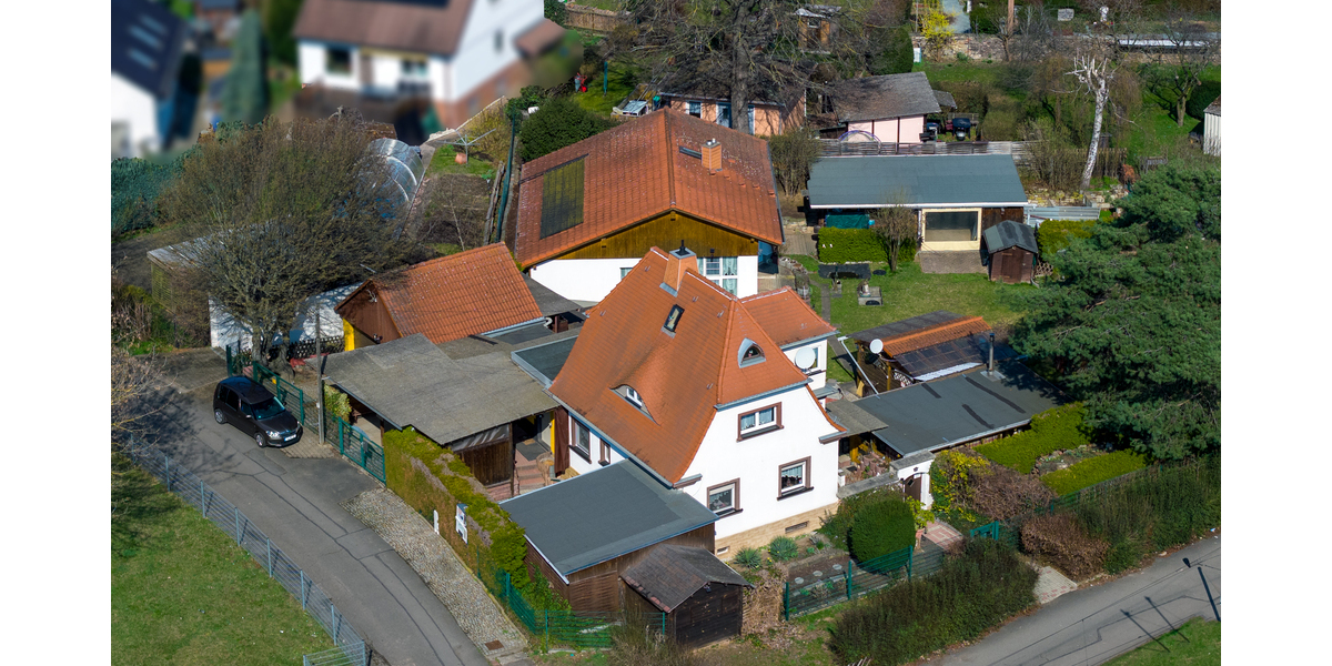 hr privates Refugium – Einfamilienhaus mit Poolhaus, Wintergarten und viel Platz! *Provisionsfrei - Einfamilienhaus Gera Lusan | Angebot:27212518