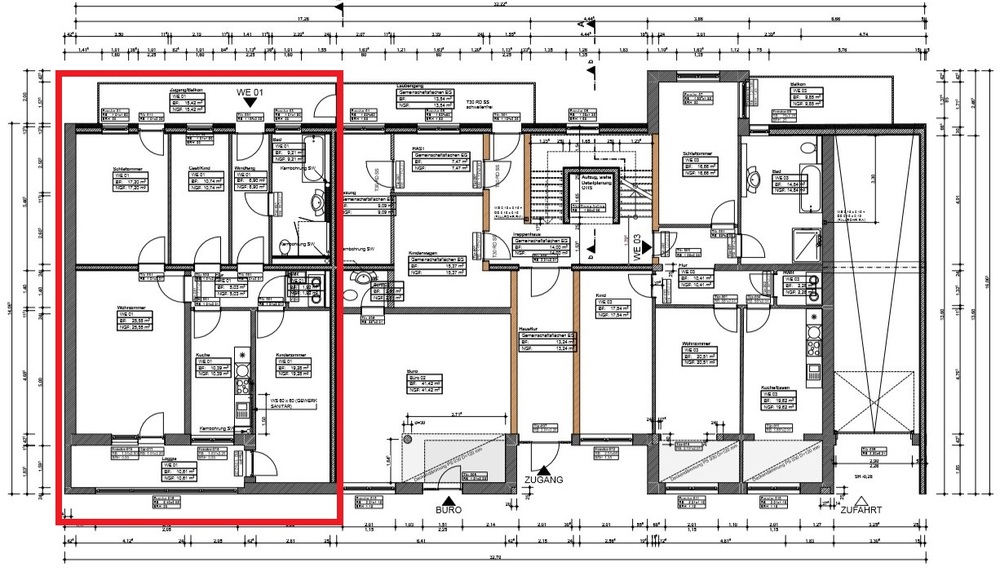 Wohnen mit ALLEN Extras am Geraer Reußpark! 4 Zimmer mit Loggia, Balkon, Aufzug und Tiefgarage! - Etagenwohnung Gera Alt-Bieblach | Angebot:26843941