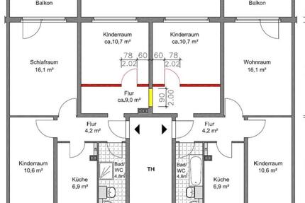Wohnung Hermsdorf - 5 Zimmer, 118 m&sup2;, 1.010&euro; | Angebot:26650078
