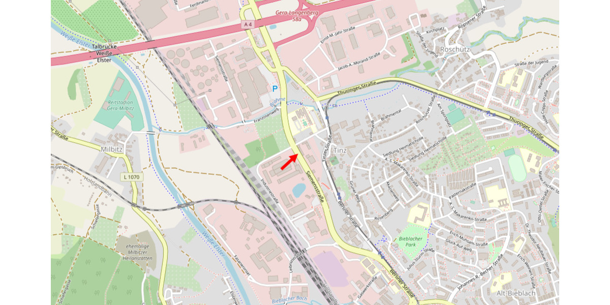 Gewerbeobjekt Gera Tinz - 700&euro; | Angebot:25698754