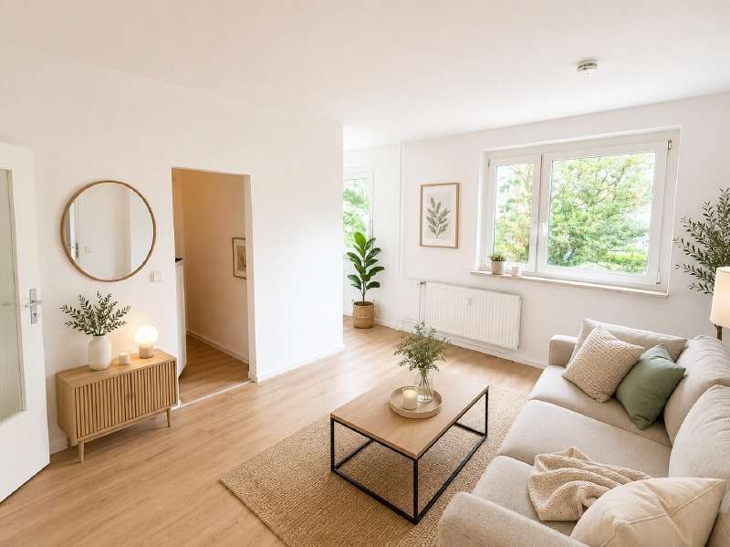 Etagenwohnung Gera Lusan - 1.5 Zimmer, 32 m&sup2;, 210&euro; | Angebot:26845485